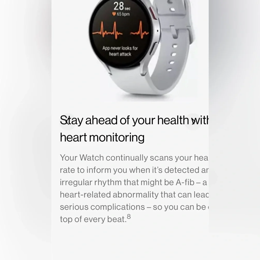 Samsung Galaxy Watch6 Smartwatch 40mm, Bluetooth, Armor Aluminum, Graphite